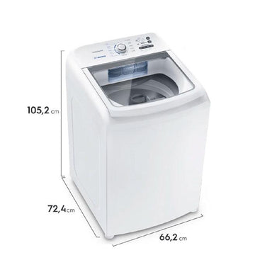 Lavadora automática 20kg FWAB20J4EBGUW Frigidaire carga superior