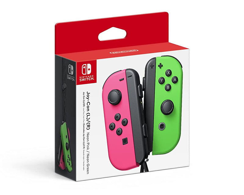 Nintendo Joy-Con Controles (Neon Pink/Green) ENINHAC-A-JAHAA