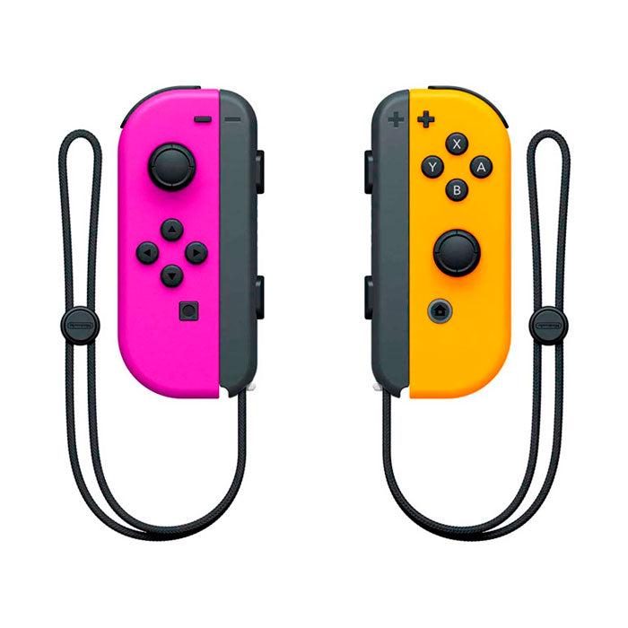 Nintendo Joy Con Controles (Neon Purple/Neon Orange)ENINHAC-A