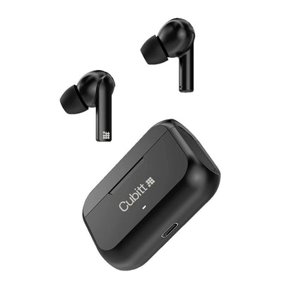 Audífonos Inalámbricos True Wireless, CTEG2-1, Cubitt, Bluetooth 5.0, negro
