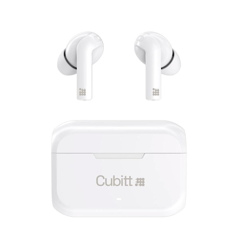 Audífonos Inalámbricos True Wireless, CTEG2-7, Cubitt, Bluetooth 5.0, blanco