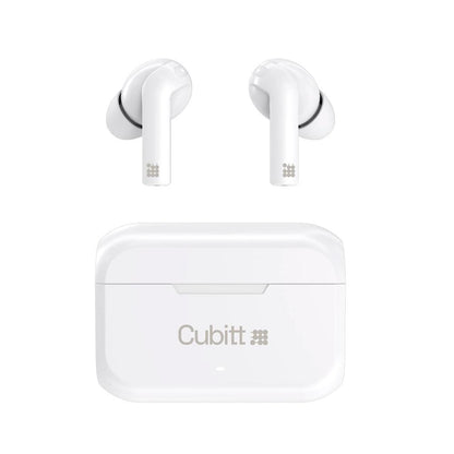 Audífonos Inalámbricos True Wireless, CTEG2-7, Cubitt, Bluetooth 5.0, blanco