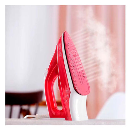 BLACK & DECKER PLANCHA VAPOR IRBD302  ROJO SUELA ANTIADHERENTE