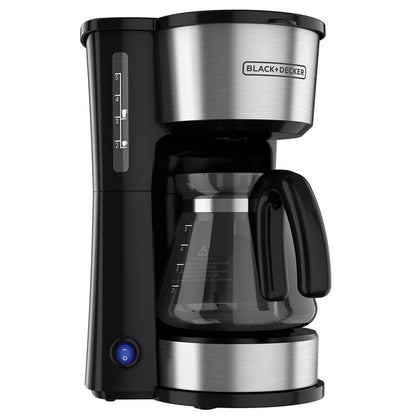 Black and Decker cafetera 4 en 1 5 tazas cm0755s-mx