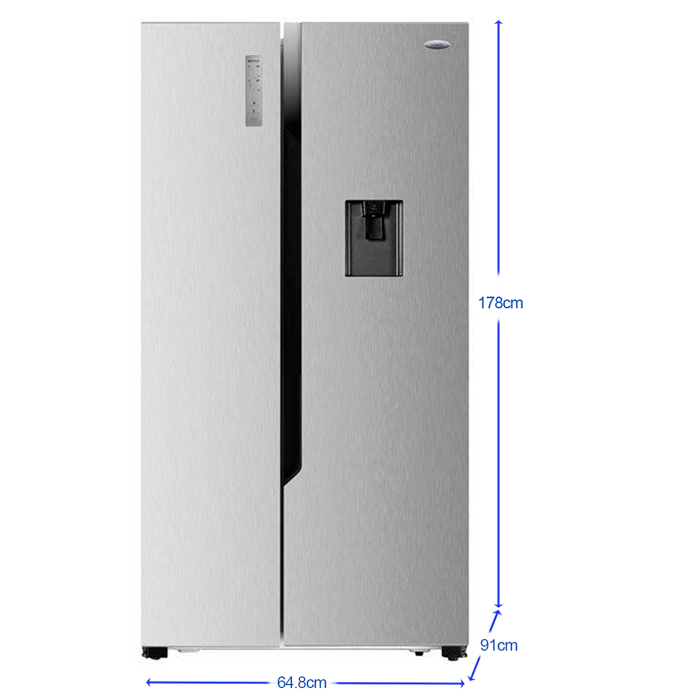 Refrigeradora 18pc Side by Side RF2054SSBD Sankey