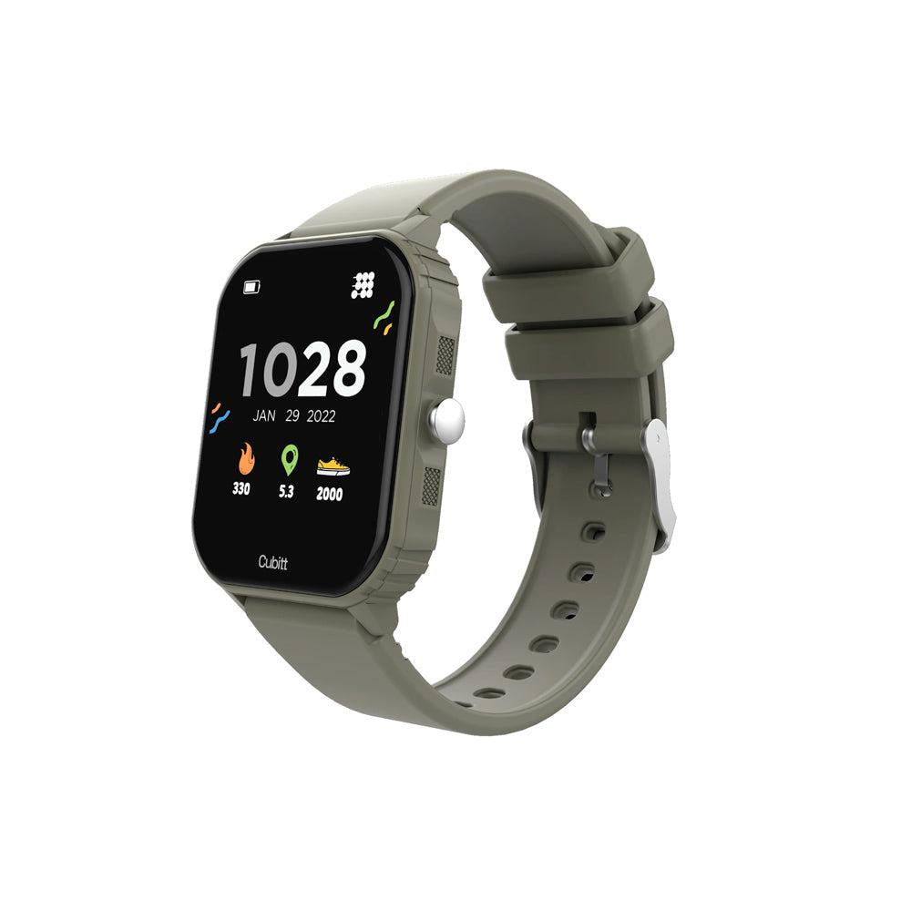 Smartwatch Teens, 1.85”, CTTN-3, Cubitt, AMOLED Bluetooth con 60 modos deportivos, verde
