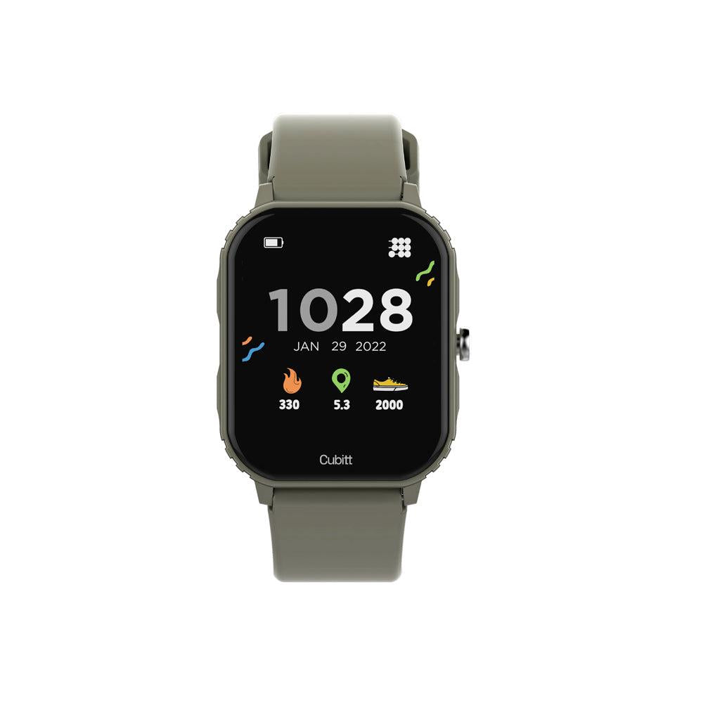 Smartwatch Teens, 1.85”, CTTN-3, Cubitt, AMOLED Bluetooth con 60 modos deportivos, verde