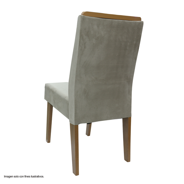 Silla para comedor Lidia freijo-veludo kraft 27673.8215