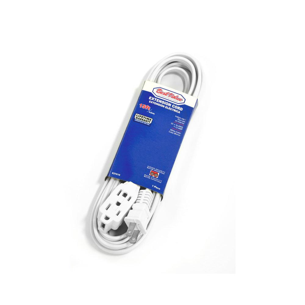 BEST VALUE EXTENSION ELECTRICA DE 15 BLANCA BV