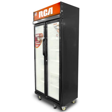 Enfriador comercial 22pc RCSC22 RCA, 4 parrillas de alambrón, 2 puertas