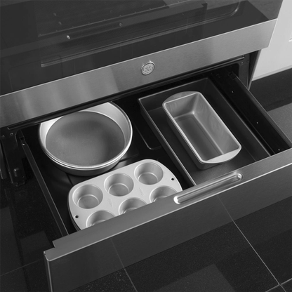 Estufa eléctrica 30"  GE Mod: JCBS631SFSS vitroceramica 4 quemadores easyclean pro