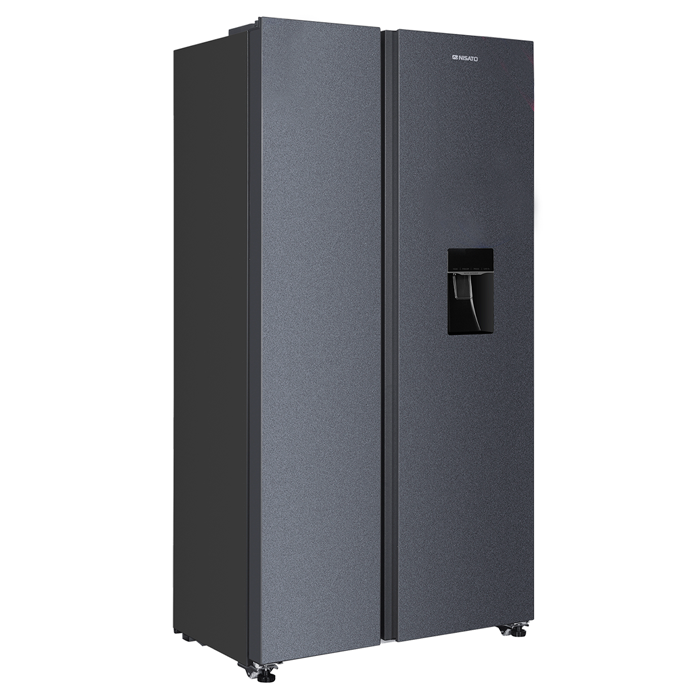 Refrigeradora Nisato Side By Side 18.3 pc 518L Inverter, NRF-777INVSWDMH