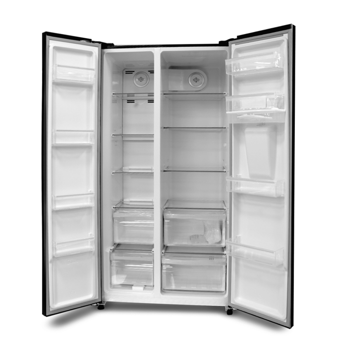 Refrigeradora Nisato Side By Side 19.3 P3 518L Inverter, NRF-777INVSWDMH