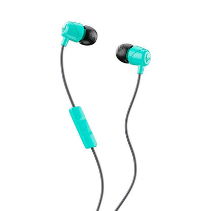 Audífonos in ear alámbricos, JIB S2DUY-L675, Skullcandy, color turquesa con micrófono