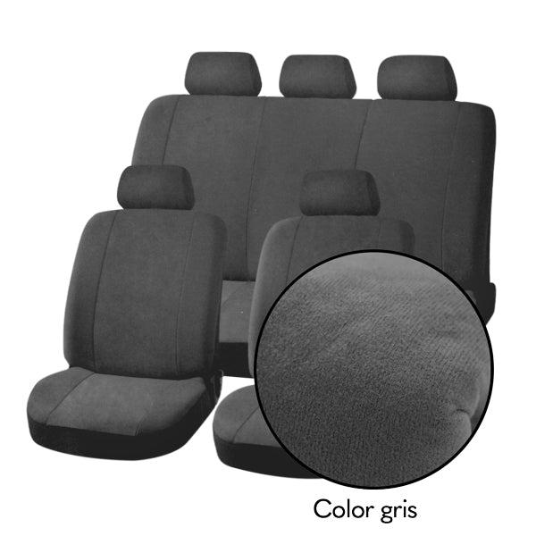 FORRO PARA ASIENTO TOYOTA YARIS SEDAN EN COLOR GRIS 11PC 16-9636-G