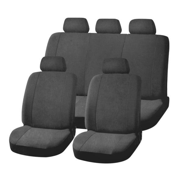 FORRO PARA ASIENTO TOYOTA YARIS SEDAN EN COLOR GRIS 11PC 16-9636-G