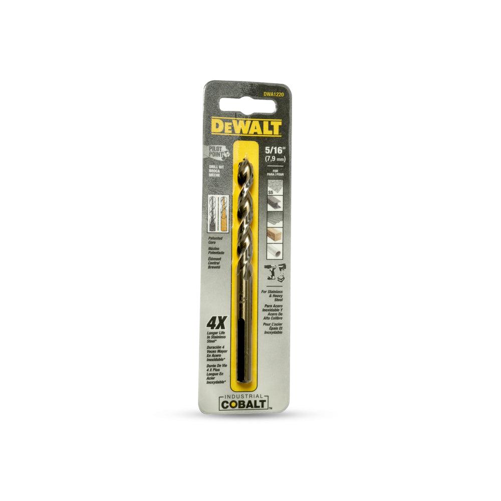 BROCA DE COBALTO PP 5/16 DEWALT