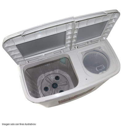 Lavadora Semiautomática 11,5 kg RCA RCWM115 color gris