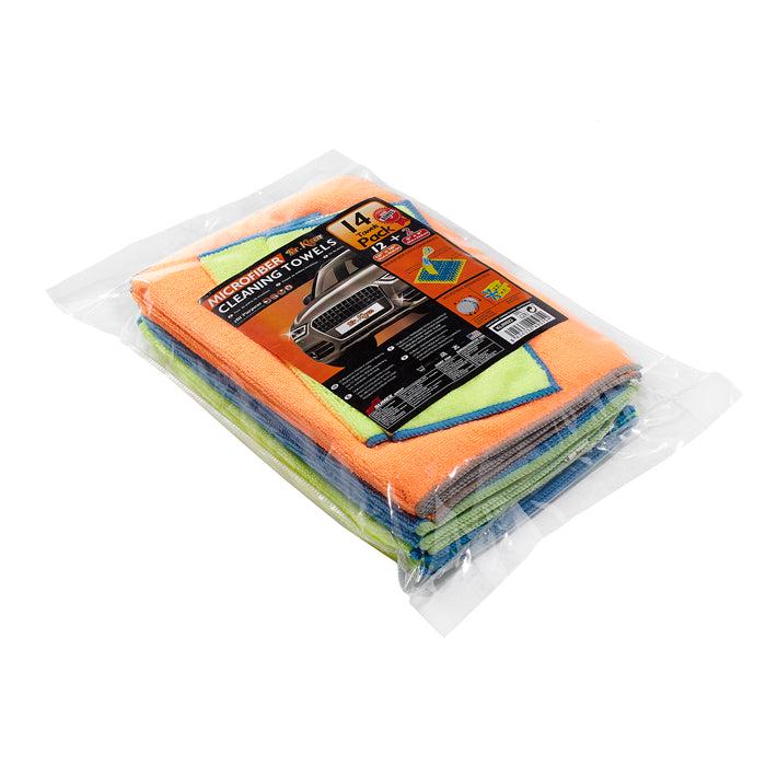 SWISS DRIVE PAQUETES DE TOALLAS DE MICROFIBRA MR. KLIN (12