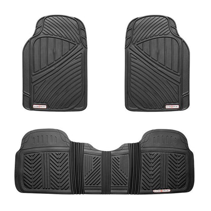 SWISS DRIVE ALFOMBRA DE PVC SWISS DRIVE RAPIDE6 NEGRA (3 PZAS) (4 SETS) 10RAPIDE6