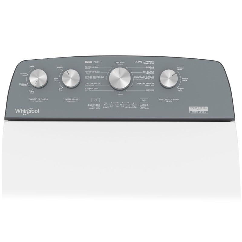 Lavadora de 20Kg 8MWTW2024MJM Whirlpool carga superior Sistema Xpert Smart load