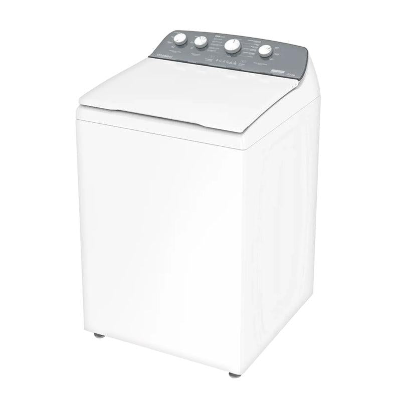 WHIRLPOOL LAVADORA CARGA SUPERIOR 20KG 8MWTW2024MJM BLANCO AGITADOR SINGLE ACTION 6 MOVIMIENTOS TAMBOR DE ACERO INOXIDABLE LAVADO XPERT SYSTEM SMART LOAD 12 CICLOS DE LAVADO