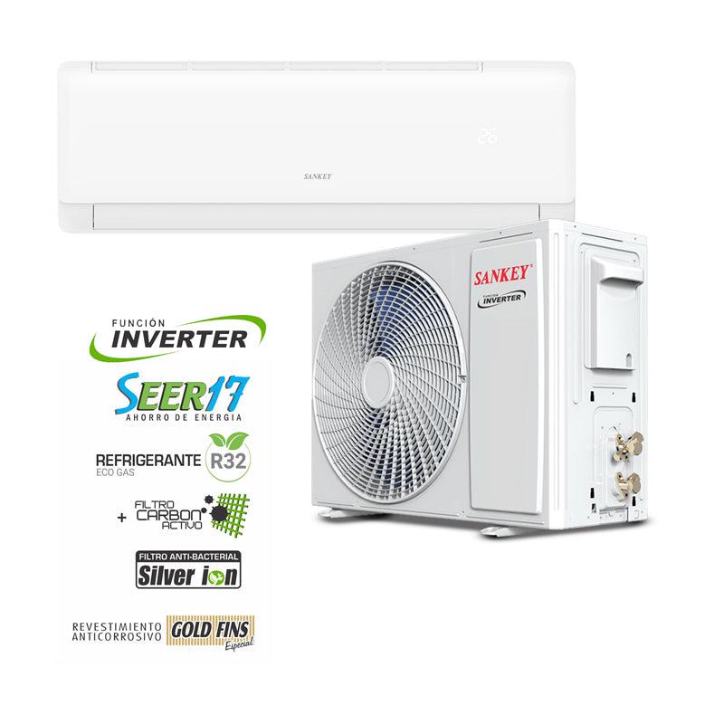 Aire acondicionado split inverter 18,000 Btu Sankey  ES18ID3