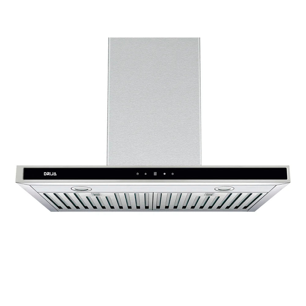Extractor de grasa Quadrato 76 Drija, campana de acero inoxidable 3 velocidades