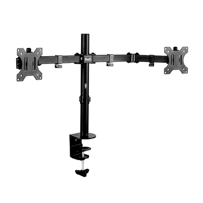 Soporte de escritorio para 2 monitores 13”–32” ajustable estándar