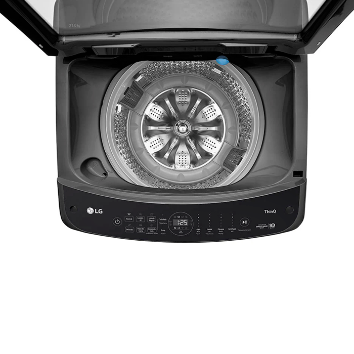 Lavadora de 21kg WT21MV6 carga superior tina de acero inoxidable