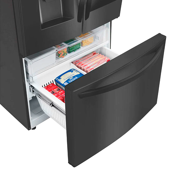 Refrigeradora 30pc GM78SXT de LG linear inverter Door in Door instaview negro.