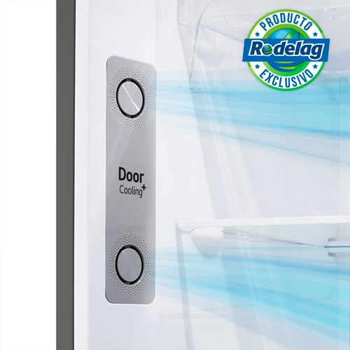 Refrigeradora inverter, 11 pc, VT34BPP, LG, Linear Cooling y Smart Diagnosis, color gris