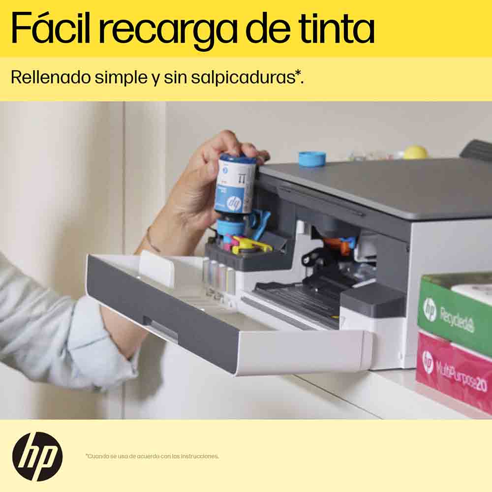 Impresora Multifuncional HP Smart Tank 580 Wi-fi