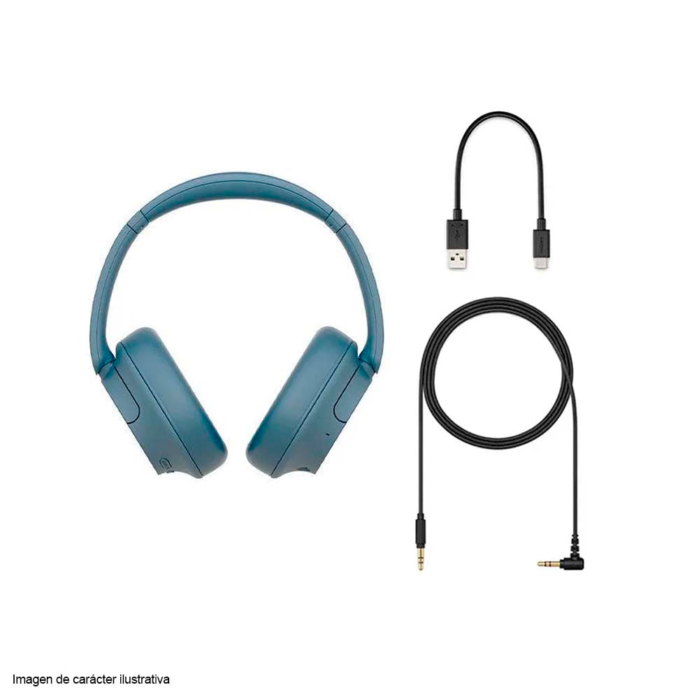 Audífonos inalámbricos WH-CH720N/LZ Sony color azul