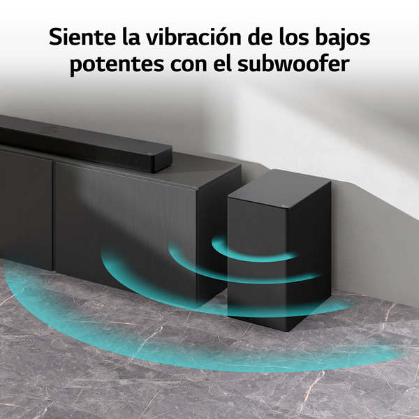 BARRA DE SONIDO LG SC9S 400W 3.1.3 CANALES BLUETOOTH DOLBY ATMOS