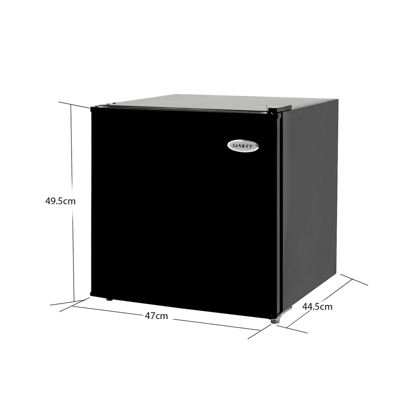 SANKEY REFRIGERADORA MINIBAR 1.6PC RF-270BL UNA PUERTA NEGRA