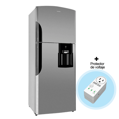Combo de refrigeradora 19pc RMS510IAMRX0 Mabe + Protector de voltaje FVP-1201B forza
