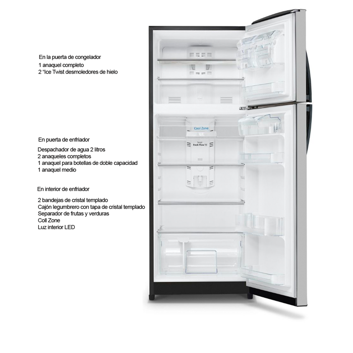 Refrigeradora Mabe 15pc RMP435FZNU