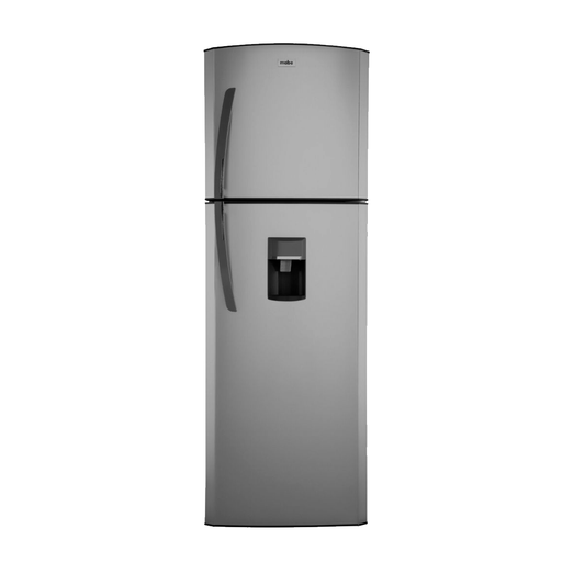 Mabe refrigeradora top mount RMA250FJMRU1 10 pies cubicos inox, 250l dispensador de agua 2 litros