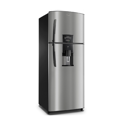 Refrigeradora Top mout14pc RMP410FZNU Mabe dispensador de agua