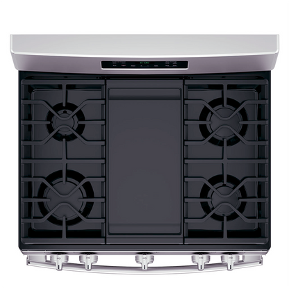 Estufa a gas 30" JGBS66REKSS GE de 5quemadores acero inoxidable