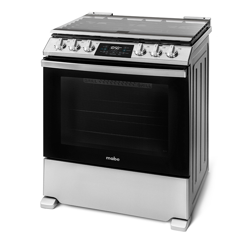 Estufa a gas 30" EMH7614DATMSS0 Mabe 6 quemadores