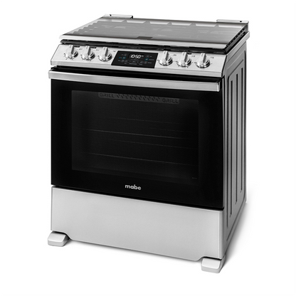 Estufa a gas 30" EMH7614DATMSS0 Mabe 6 quemadores