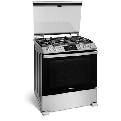 Estufa a gas 30" EMH7614DATMSS0 Mabe 6 quemadores