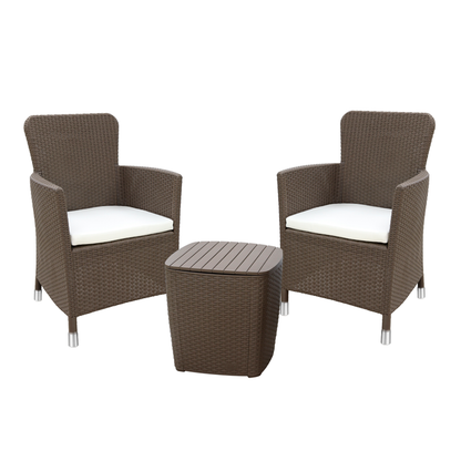Juego de sala estar capri 484-moc mocca