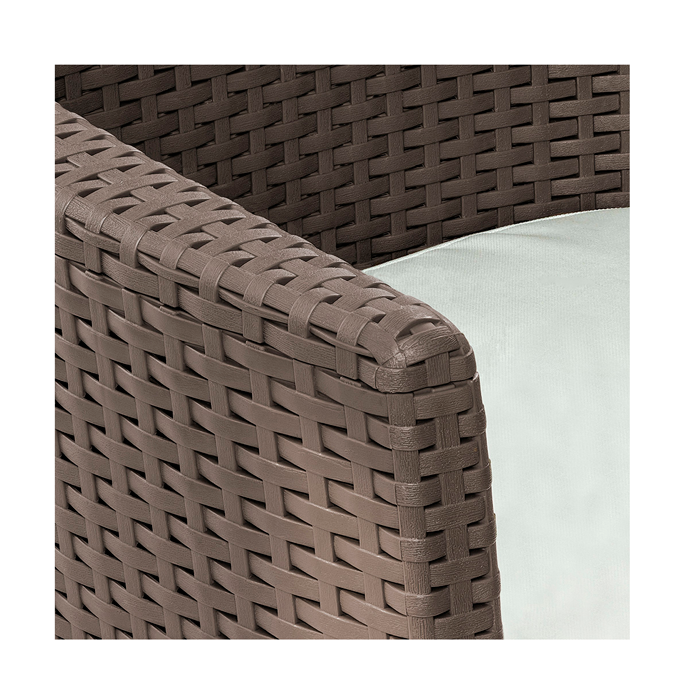 Juego de sala estar capri 484-moc mocca