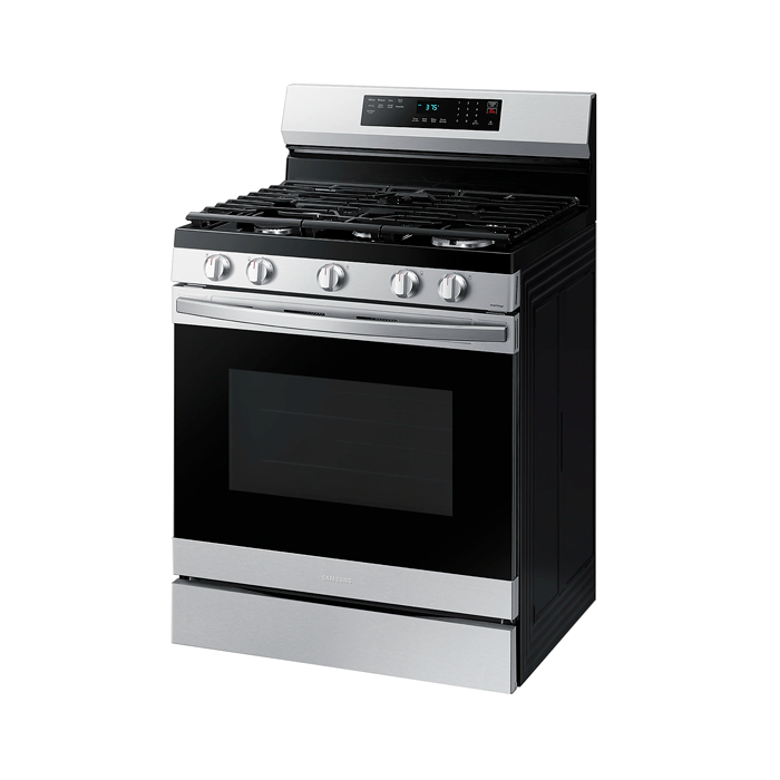 Estufa a gas 30" SAMSUNG NX60B6515SS/AP 5 quemadores Air fry.