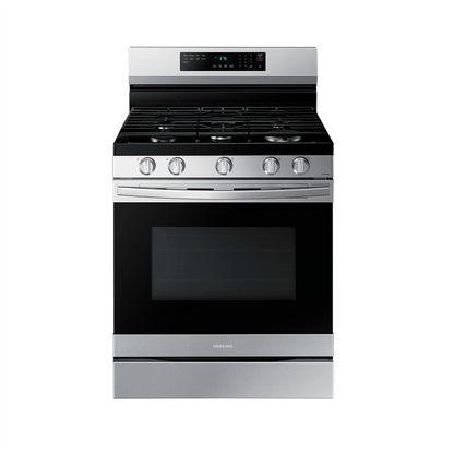 Estufa a gas 30" SAMSUNG NX60B6515SS/AP 5 quemadores Air fry.
