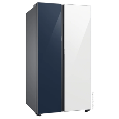 Refrigeradora 28pc Side by Side Bespoke RS28CB760A7NAP Samsung