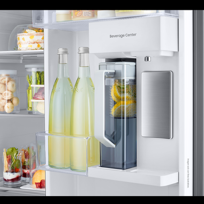 Refrigeradora 28pc Side by Side Bespoke RS28CB760A7NAP Samsung